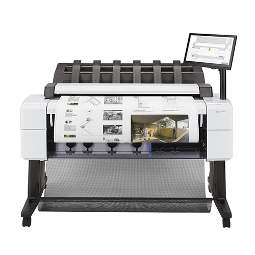 HP DesignJet T2600dr 36-Zoll-PostScript-Multifunktionsdrucker Plus Edition – Vernetztes Bauen 3EK15D 1