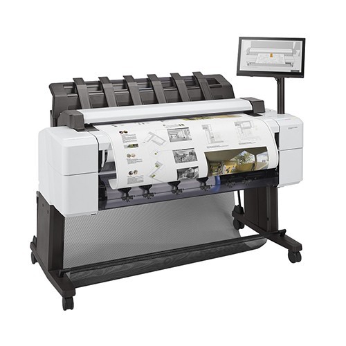 HP DesignJet T2600dr 36-Zoll-PostScript-Multifunktionsdrucker Plus Edition – Vernetztes Bauen 3EK15D 2